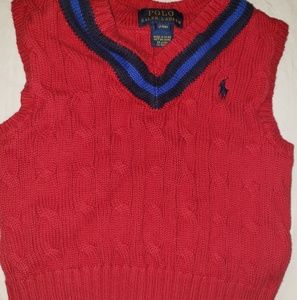 Knit Vest by Polo